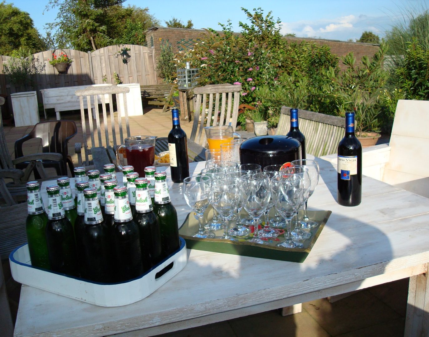 bed and breakfast hoorn groepsaccommodatie noord holland_tuin terras