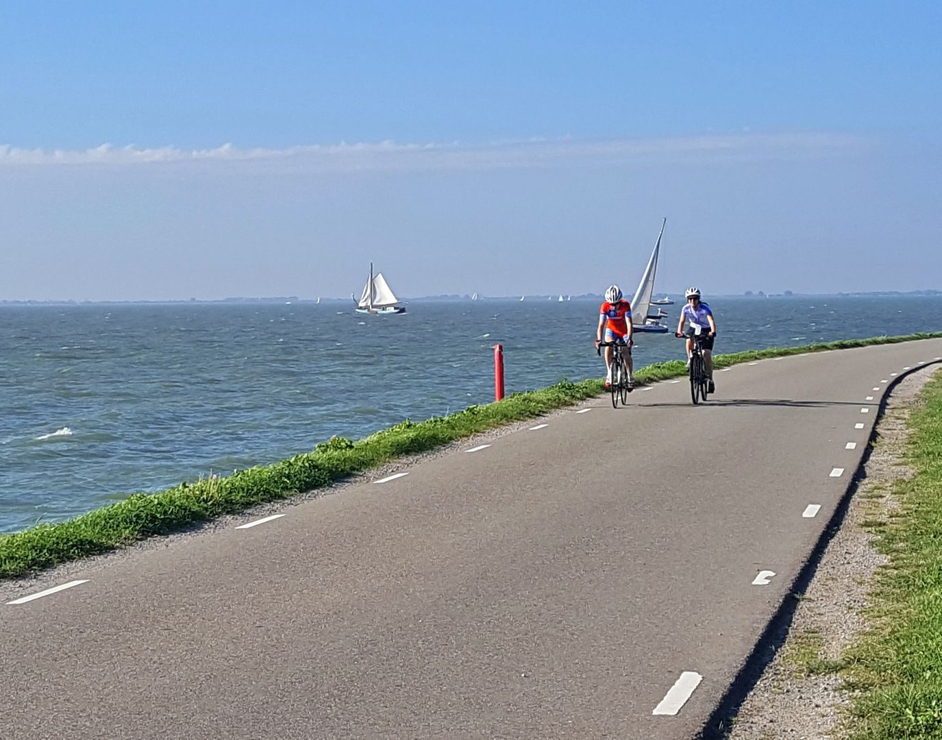 zeilen ijsselmeer hoorn enkhuizen medemblik dijknatuur fietsen hardlopen20